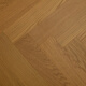 Maian New Three-layer Solid Wood Composite Oak North American Black Walnut Herringbone Pairing Fish Bone Pairing Home ENF-grade Floor Heating Wood Flooring SR6193 Oak Herringbone Pairing Brushed Caramel Color Square Meter