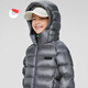Nanny Goose Children's Down Jacke für Jungen und Mädchen Winterjacke für Babys Ultra-Licht und warme Kinderkleidung für Winterkleidung Carbon Schwarz 130