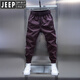 Jeep Spirit2025 Frühlings- und Herbst-Casual Hosen-Hose High-End-Stretch-Hose Trendy Herren dünne schlanke Kleinhose Männer schwarz 31 Empfohlen 125-135jin [Jin entspricht 0,5 kg]