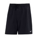 耐克（NIKE）短裤男裤2025夏季运动裤宽松透气休闲裤宽松梭织五分裤篮球裤外穿 速干DV9858-010黑色 2XL 推荐180-190斤