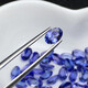Fat Dong Lai quality tanzanite loose stone oval ring facet gem inlaid ring pendant earrings 4* oval 4*6mm about single price