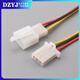 2.8mm car connector with wire motorcycle wiring harness plug male and female docking 2P3P4P6P9P male and female docking 2.8mm 150mm male 6p