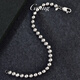 GsunG platinum Pt950 bracelet for men/women style light bead chain platinum classic fishhook clasp needs to be customized. Calculated based on the gold price of the day