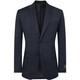 Announcement bird spring formal suit (single top) work wool suit men EBB221009 blue 48A
