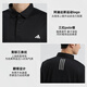 
adidas short-sleeved T-shirt men's new business lapel POLO shirt short-sleeved summer quick-drying casual sports short-sleeved white IN6625 M recommended 60-70kg
