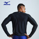 美津浓（MIZUNO） 泳裤男泳衣套装高弹舒适及膝长裤度假温泉速干游泳装备 基础五分套装黑(1105+1124) XL
