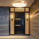 
Heart mirror full copper ceiling light corridor corridor special ultra-thin balcony lamp outdoor waterproof villa mosquito-proof entrance door front light X3890-310