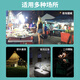 呱呱鸟充电灯泡LED超亮夜市便携地摊USB家用停电应急户外充电式照明灯 中号【12.5*8cm】续航约40小时