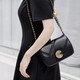 Chongsukei leichte Luxus Frauenbeutel Mode Diamond Chain Bag Frauen High-End-Nische vielseitige One-Shoulder-Crossbody-Tasche Frauen CK-9227 Deep Black Birthday Geschenk Frauen Frauen