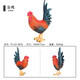 
Gu Shilong simulated animal model farm rooster poultry solid ornaments children's enlightenment toys science and education cognitive decoration ornaments 1283 large standing white goose 11 cm