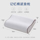 Yalu Free Memory Pillow Pillow Core Velvet Slow Rebound Space Memory Foam Wave Deep Sleep Cervical Pillow Neck Protector Pillow 30*50cm Single Pack Off-White Pair 2