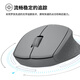 罗技（Logitech）M330 轻音鼠标 无线鼠标 办公鼠标 右手鼠标 带无线微型接收器 灰色