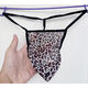Wen Shiou Herren sexy Unterwäsche Tanga transparent sexy sexy Streifen Nicht geheimer Dreieck transparent T-Pants Nische Hobbys vertraulich einteilig Schwarz
