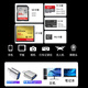 Fengbiao (FB) camera multi-function card reader all-in-one sd card tf cf mobile phone high-speed 5.0 card reader Apple type-c 5-in-1 multi-function metal card reader