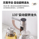Dispensador de agua de la máquina de té Jinqi para la sala de estar de alta gama Mada de sólido Color de nogal de nogal Hot y caliente Dispensador de agua Integrado Agua Automática Té que traiga Máquina de té NUEVA Capa china 9913 Aislamiento de agua hirviendo y anti-Overflojo