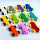 LEGO LEGO GRANDS PARTICULES BLACHEMS Small Train Chassis Car petite voiture Grande Locomotive Accessoires Assemblage pour enfants Toy Classic Locomotive Set