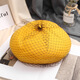 Tuzun hat for women in autumn and winter wool lace mesh beret British retro painter hat Korean Japanese beret fashion black suggested head circumference (56-58cm)
