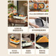 Pot grillé de pot chaude Supor Integrated Multifonctional Cooking Pot 2-3 personnes Barbe à ménage Pot de cuisson électrique Baille de boulangerie et Shabu-in-One Pot à usage à double usage Split-Detachable Grilled Grill Grill Grill [Baking and Shabu-in-One] GJ4525S832 1er étage