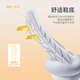 
Anta children's sneakers men and women's big children's shoes for spring and autumn new mesh breathable Velcro running shoes [men's leather face] Anta white 5568-5 34 feet length about 21.5cm