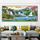 Handwerksmann Zeit begrüßt Kiefern Wohnzimmer Sofa Hintergrund Wanddekoration Teelaum Hängende Malerei Landschaft Malerei Landschaft Kalligraphie und Malerei Büro Wandmalereien Hall [Begrüßung] CT-3882 250*100 cm modern