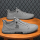 Wuken-Leinwandschuhe Herrenschuhe Frühling Neues atmungsaktives Sport und Freizeitbrettschuhe Trendy Herren alter Peking-Stoffschuhe Männer FH-Qianmu-X718 Black 41