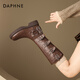 
Daphne Maillard boots for women knight boots western cowboy boots for women spring and autumn 2024 new brown short boots for women Martin boots for women