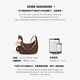 Crtnzo Kroez Light Luxury Sac Sac pour femmes 2025 Nouveau sac crossbody