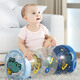 
TaTanice inflatable roller baby learning to climb toy baby early education bell guide toddler training toys birthday gift for children