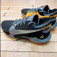 Nike (Nike) Zoom Freak 2 EP Antetokounmpo 2 génération d'amorti en ciment blanc et de chaussures de basket-ball pratiques antidérapantes DC9854-300 Green Orange 40.5