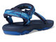 Teva children's outdoor sports sandals, lightweight, quick-drying, non-slip and comfortable, Waves Mood Indigo 6 for toddlers