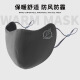欧邦牧新款冬季护眼角口罩女士加厚防晒防尘显罩面罩可水洗保暖口罩 3887粉色 均码