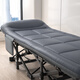 Mobili importierte Qualität Eskorte Einfache tragbare Lagerbett Klappeinklapper -Mittagspause Büro Büro Haus Nickerchen Wildleder Square Tube 190*70 cm Matratze integrierte Kurve