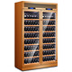 CIGARLOONG CL-320WB Red Wine Cabinet Stainless Steel Constant Temperature Wine Cabinet Intelligent Negative Ion Purification Double Door Air Cooling Rose Gold Full Version