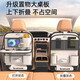 Maxite car seat back rack seat storage storage box bag rear seat car rear folding small table interior modification ivory rice upgraded folding table + storage box