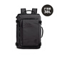Bagsmart-Rucksack für den Reisebelder-Rucksack für Männer große Kapazität Multifunktionales Reisegeschäft und Business Casual School Bag Computertasche Frauen Klassiker Black (erweiterte Version 38L)