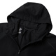 Under Armour official top men 2025 summer new sportswear fitness training suit comfortable breathable woven hooded jacket 1376795-001/lightweight dry/slim fit style M 170/92A