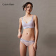 Calvin Klein underwear [Modern Gravity Belt] Women's ck sexy lace bikini briefs for women QF7712AD LL0-Sweet taro purple 1 M
