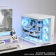 ASUS family bucket AMD R7 9800X3D/RTX5080 pure white complete machine assembly computer e-sports game console DIY Neptune Fubuki learning computer complete machine 1 R7 9800X3D+ integrated display host