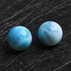 Li My Old Phoenix Gold Store Style Original Ore Sea Pattern Stone Scattered Beads Round Beads Lalima Single DIY Handmade Duobao Wenwan Hands Natural Sea Pattern 6mm Single