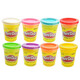 
Peile Colorful Mud Large Single Cup Pack 4 Ounce Children's Handmade Plasticine Toys 6756 Four Colors B4867/B5517 Models 112g per cup