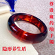 Today's precious blood elixir amber bracelet is full of medicinal essence, health treasure red elixir amber bracelet, a rich girl's birth year is prosperous, 56 circles