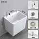Household wall-mounted mop pool wall row home balcony bathroom wall-mounted mop pool ceramic large size premium glazed - 10549*38 one-click drainage + 10,000