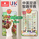 
Kechao Baby Audio Early Education Poster for Children Children's Voice Reading Points Reading Machine Baby Infant Psychological Pinyin Alphabet Wall Stickers (Recommended from 0-6 years old) English Alphabet + Animal World [Chinese and English Bilingual Logical Encyclopedia Knowledge]
