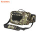 Simms Ködertasche Männer und Frauen Single Schulterkreuzkörper wasserdichtes Rucksack Fliegenfischen Multifunktionales Angelgeräte Taillenbeutel tragbare Handtasche PG-13792 Chest Bag Schwarz schwarz