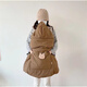 CLCEY Maruya t6 baby walking artifact Korean version cloak baby stroller cover blanket autumn and winter windproof warm thickened cover quilt new thickened windproof cover brown bear (upgraded plus velvet 4