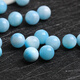 Li My Old Phoenix Gold Store Style Original Ore Sea Pattern Stone Scattered Beads Round Beads Lalima Single DIY Handmade Duobao Wenwan Hands Natural Sea Pattern 6mm Single