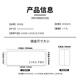Jingbang high-end glasses case special anti-pressure and anti-fall light blue iron box can enlarge the frame glasses cloth 1 piece