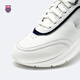 KSWISS men's and women's sneakers spring new breathable comfortable cushioned casual shoes 9274-US 113 Wimbledon white/navy/grey red 41.5