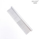 DELIGHT Pet Comb Cat and Dog Comb Ragdoll Cat Knotting Comb Teddy Bichon Dog Combing Artifact Pulling Comb DL202-2 Small Silver Comb-15cm