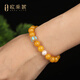 OUCERNY beeswax bead bracelet natural amber Buddha beads beeswax pearl diy multi-treasure bracelet Chinese Valentine's Day gift